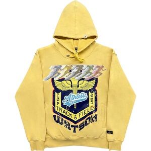 🏅 NWT Watson Track & Field Hoodie – Yellow – Size Medium